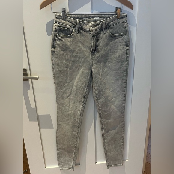 Old Navy Rockstar Super Skinny Distressed Gray Jeans - Picture 1 of 3